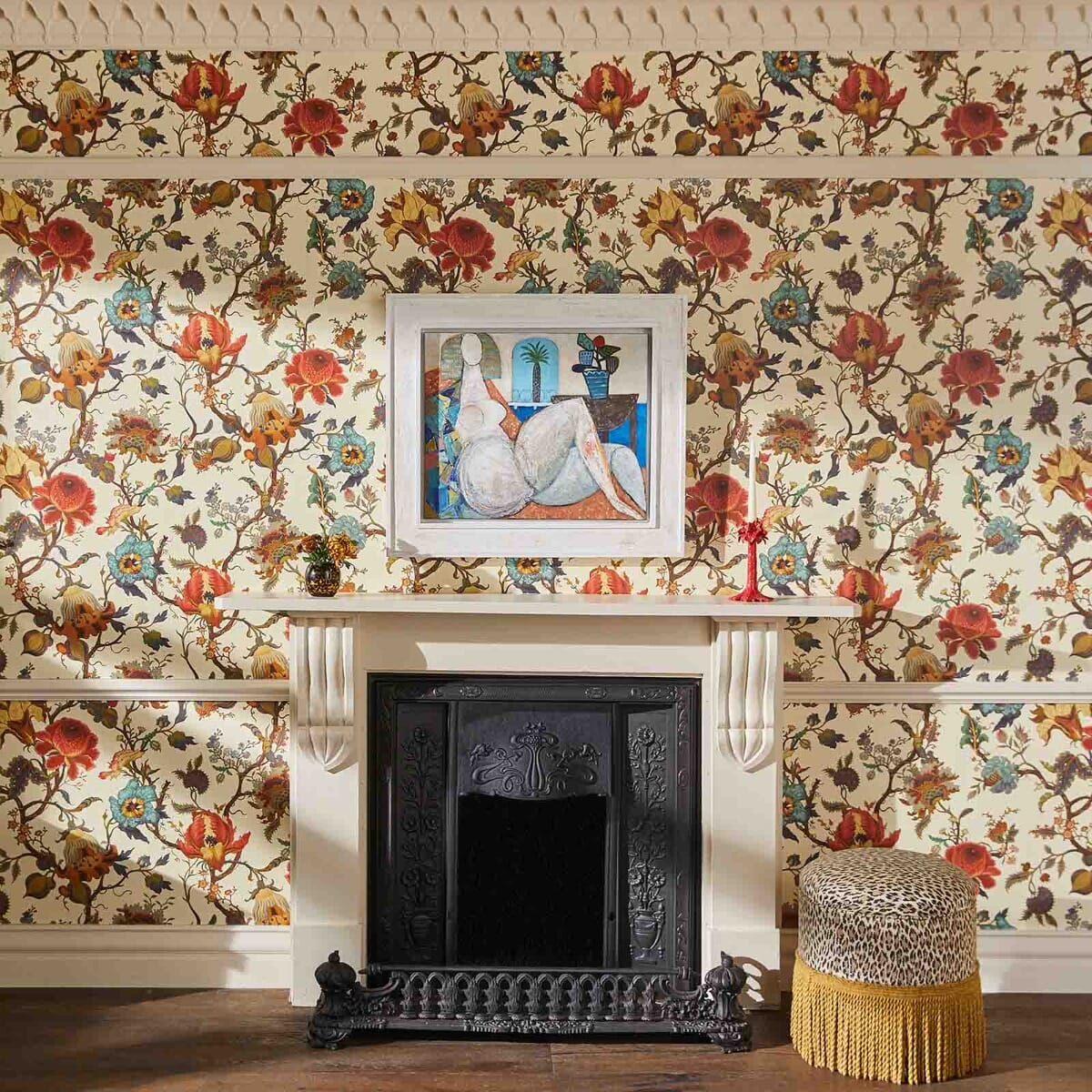 Artemis Wallpaper - Ecru - House of Hackney - 1 - WA - ART - DI - ECR - XXX - Premier Wallcovering