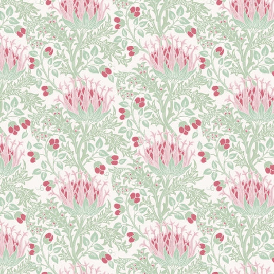 Morris Collections - 1109 - Artichoke Wallpaper - Mint Green - Premier Wallcovering