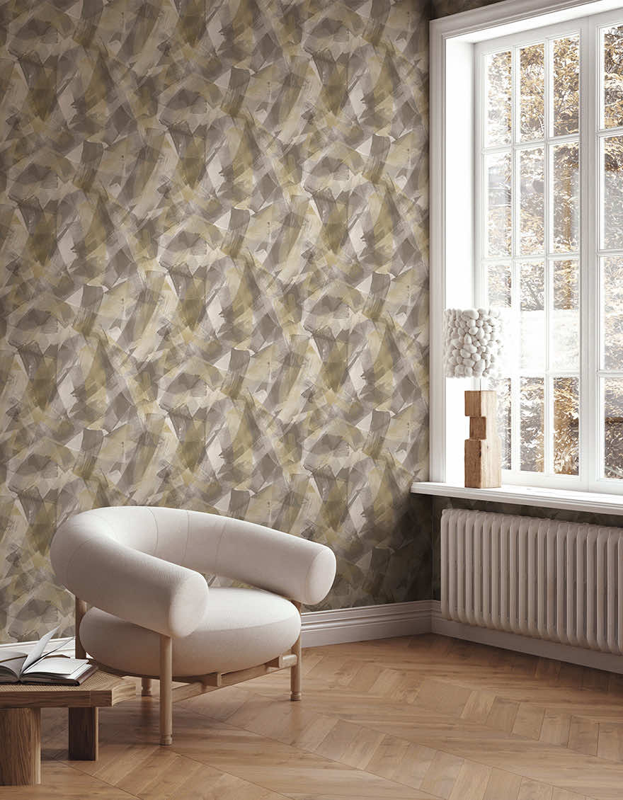 Artistry Wallpaper - Charcoal / Bronze - Holden Décor - 36320 - Premier Wallcovering