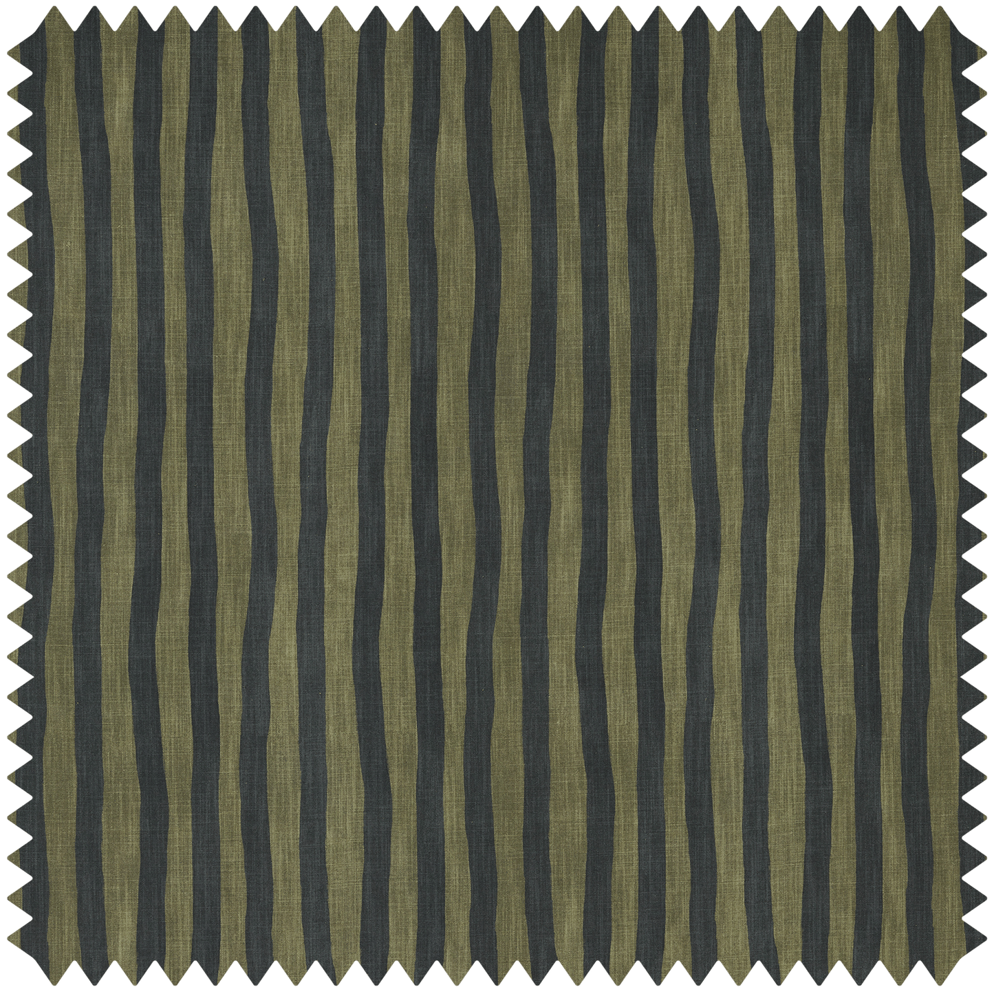 Artist's Stripe Cotton Linen Fabric - Laurustine & Galaxias - House of Hackney - 1-FA-ATS-CL-LAG-XXX-XXX - Premier Wallcovering