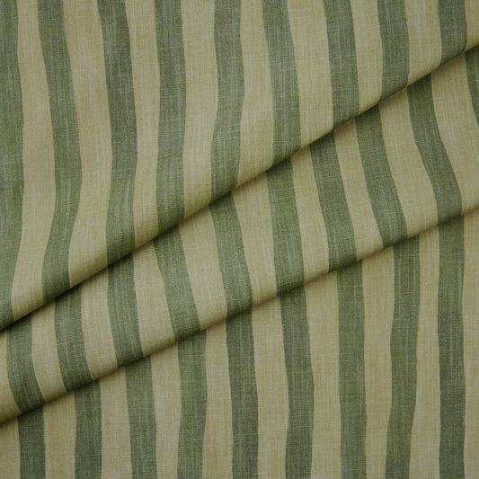 Artist's Stripe Cotton Linen Fabric - Opal - House of Hackney - 1-FA-ATS-CL-OPL-XXX-XXX - Premier Wallcovering