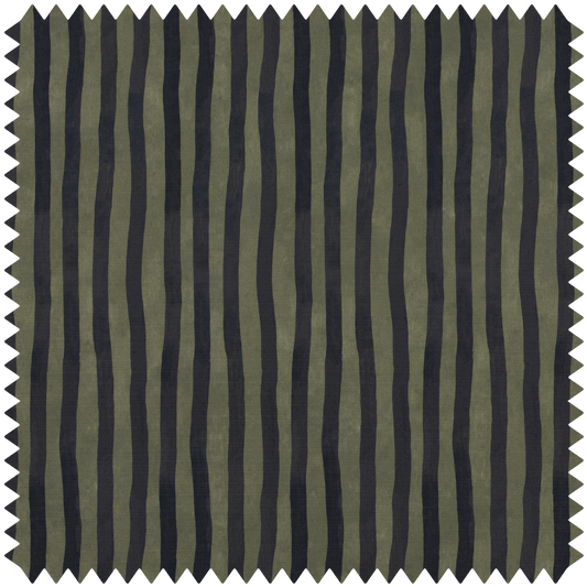 Artist's Stripe Recycled Performance Fabric - Laurustine & Galaxias - House of Hackney - 1-FA-ATS-RP-LAG-XXX-XXX - Premier Wallcovering