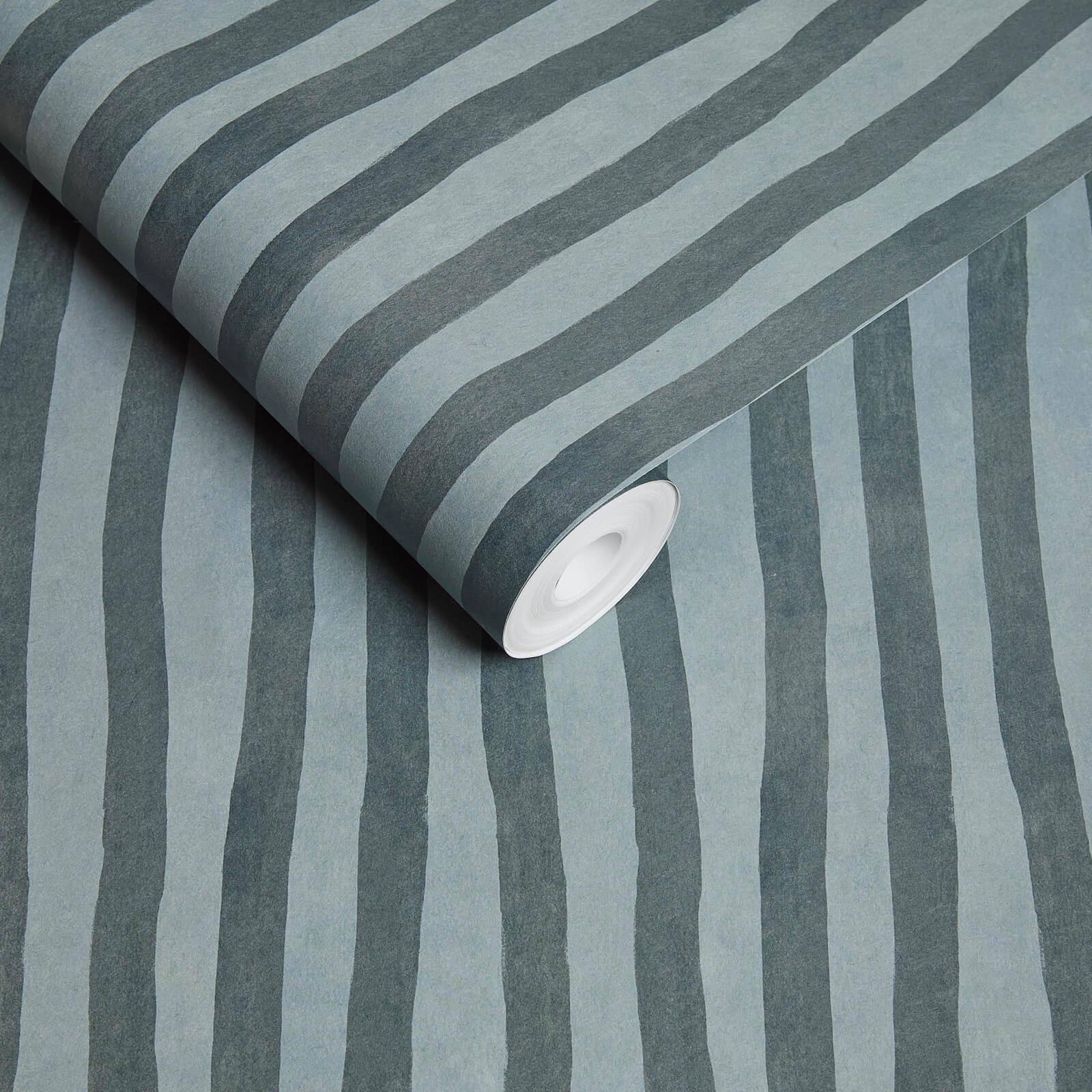Artist's Stripe Wallpaper - Apatite - House of Hackney - 1-WA-ATS-DI-PET-XXX - Premier Wallcovering