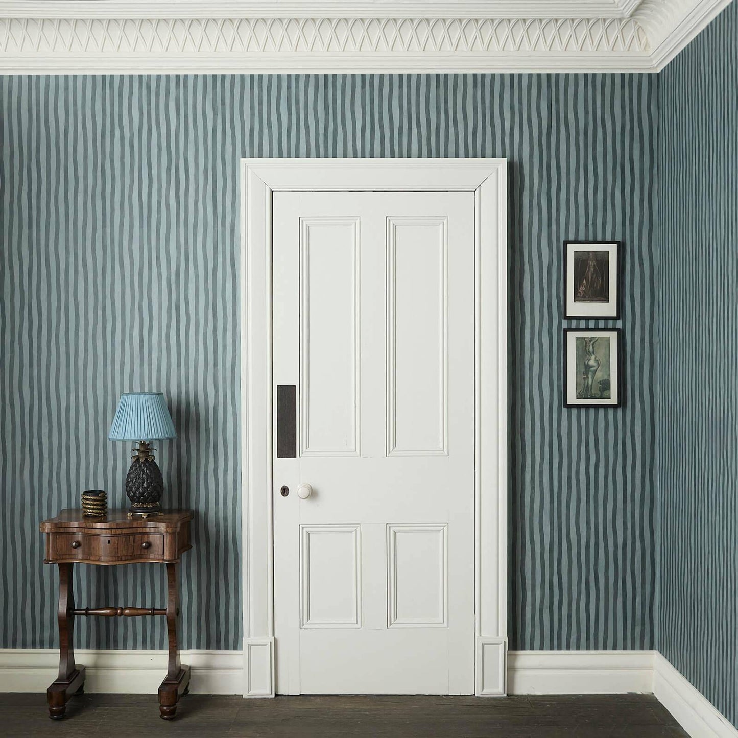Artist's Stripe Wallpaper - Apatite - House of Hackney - 1-WA-ATS-DI-PET-XXX - Premier Wallcovering