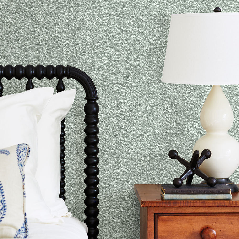 Ashbee Wallpaper - Green - A Street Prints - FD26164 - Premier Wallcovering