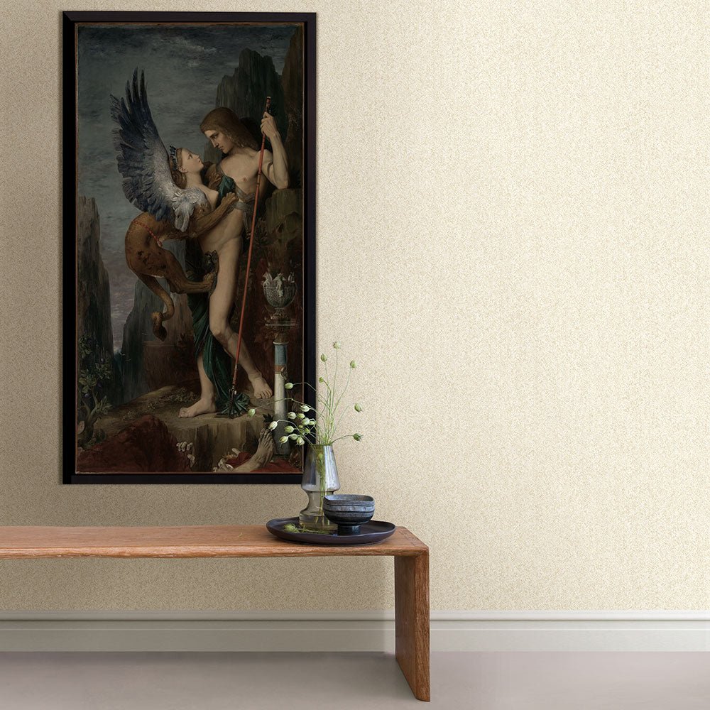 Ashbee Wallpaper - Linen - A Street Prints - FD26161 - Premier Wallcovering