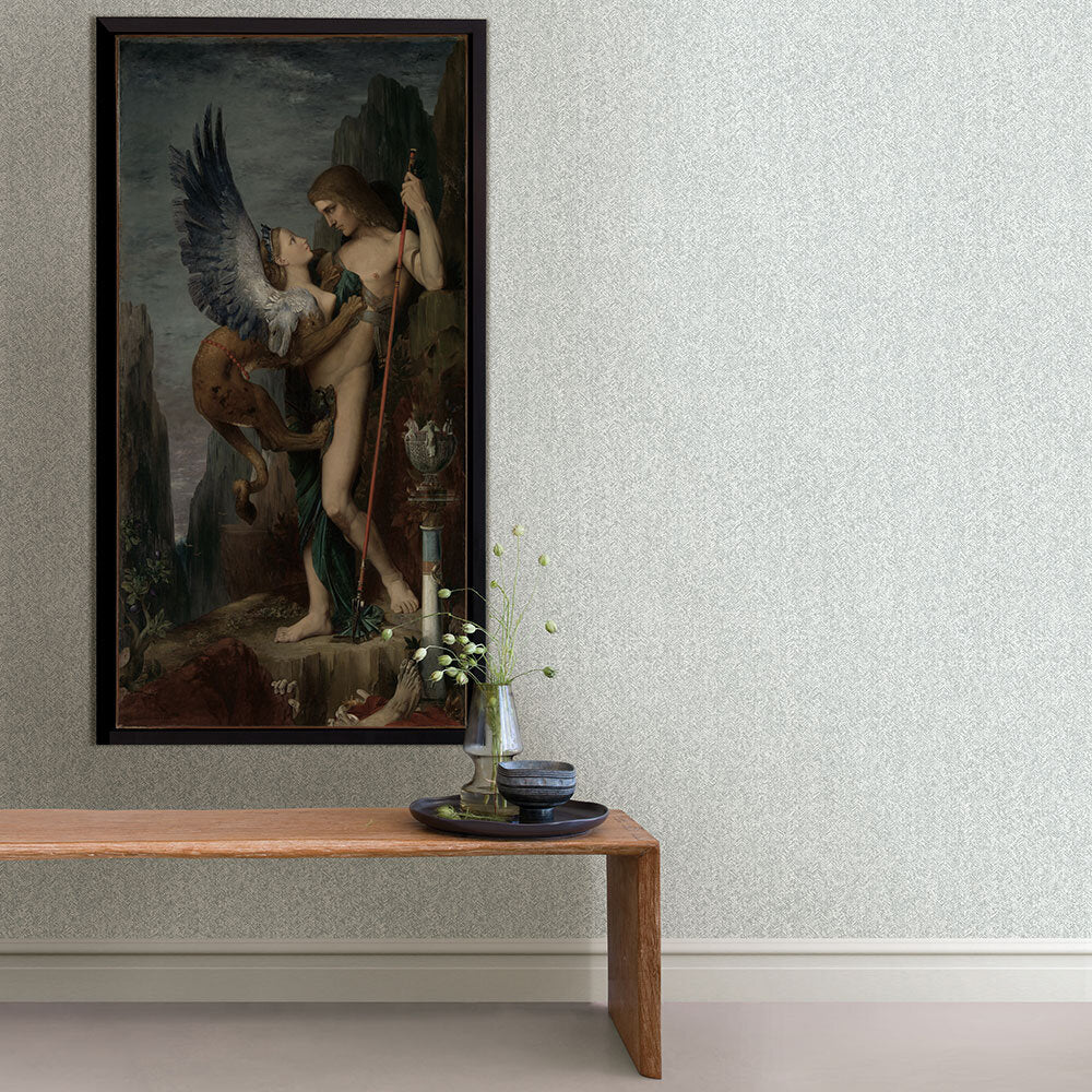 Ashbee Wallpaper - Grey - A Street Prints - FD26160 - Premier Wallcovering