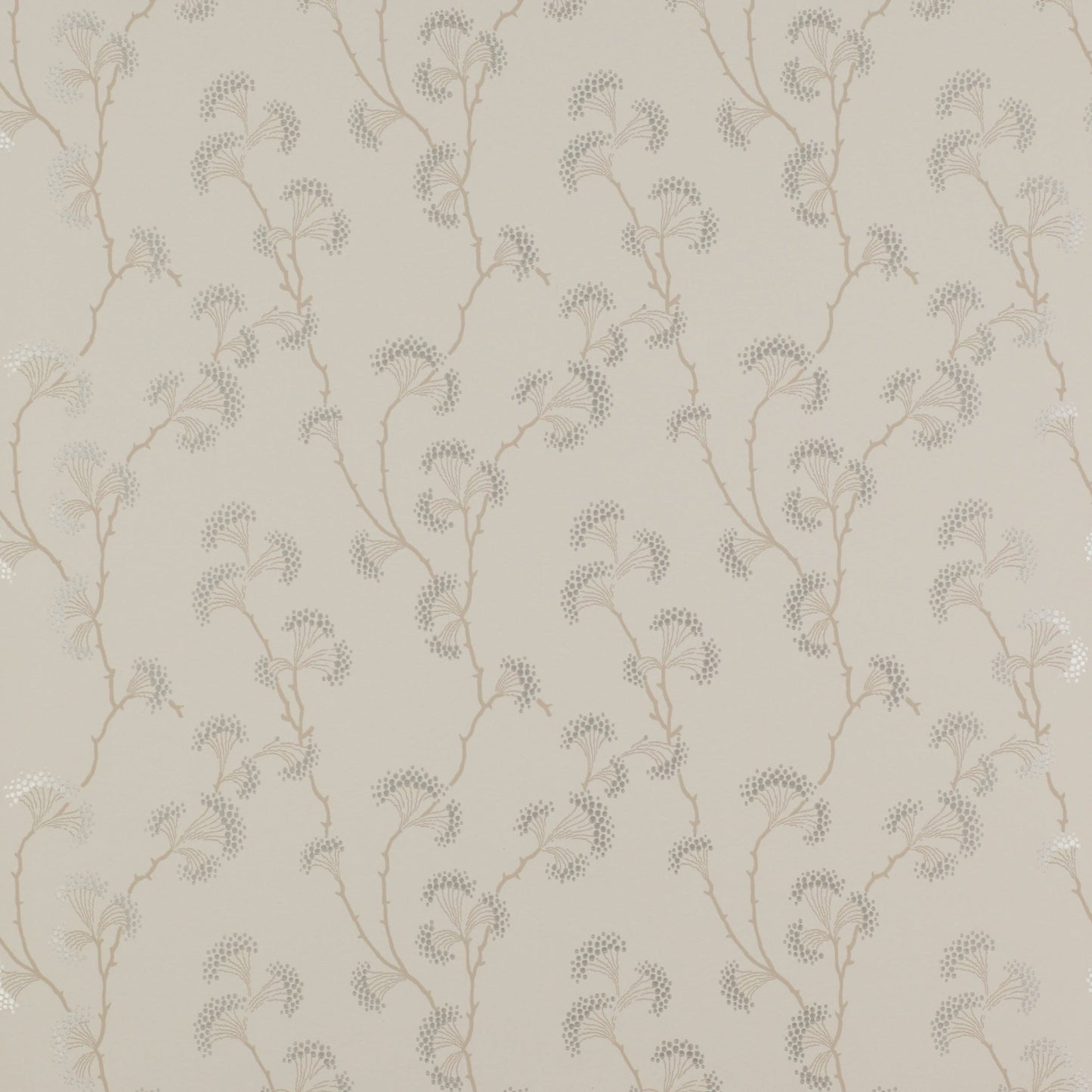Ashbury Wallpaper - Stone - Colefax & Fowler - 07982/02 - Premier Wallcovering