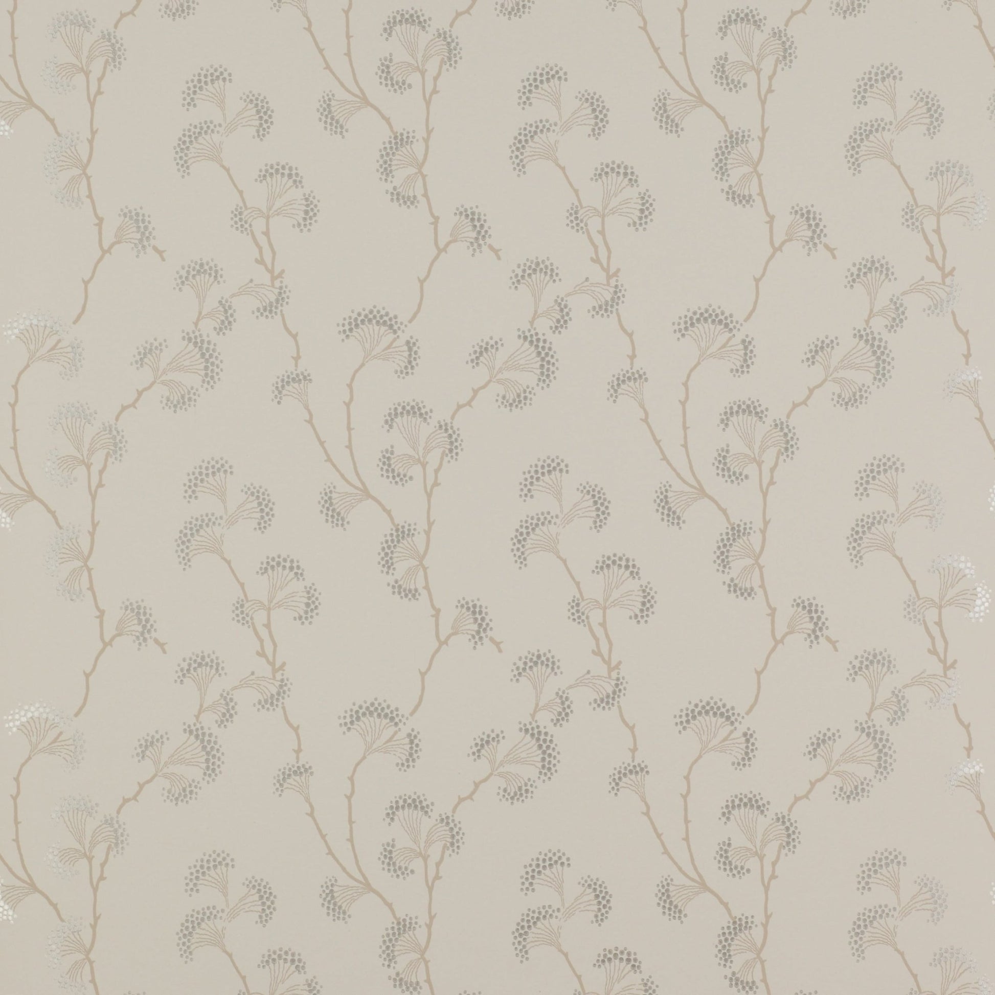 Ashbury Wallpaper - Stone - Colefax & Fowler - 07982/02 - Premier Wallcovering