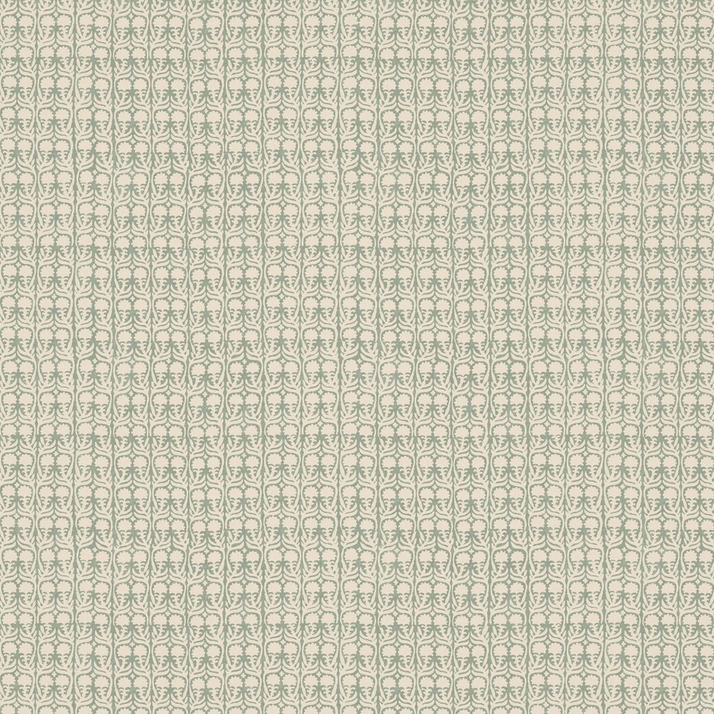 Ashok Wallpaper - Duck Egg - Penny Morrison - ASHOK-DUCKEGG - Premier Wallcovering