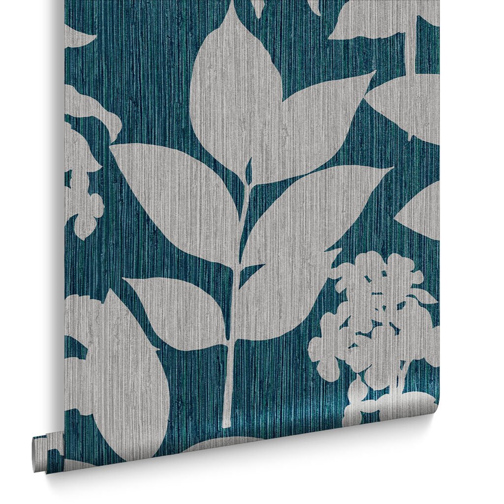 Aspen Wallpaper - Teal - Graham & Brown - 111723 - Premier Wallcovering
