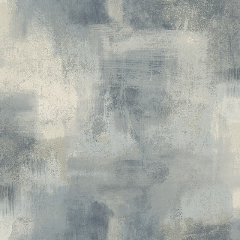 Asperia Metro Concrete Effect Wallpaper - Blue/Cream - Grandeco - A60003 - Premier Wallcovering