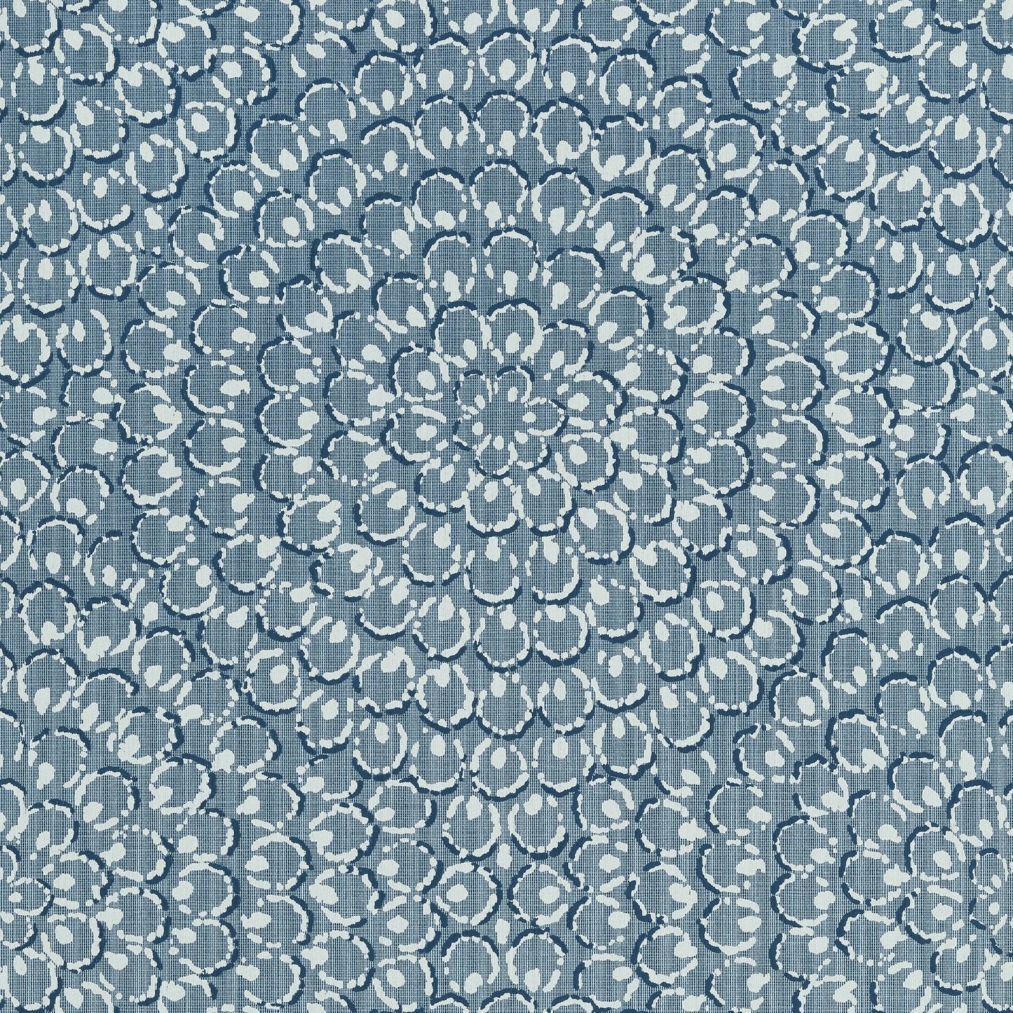 Aster Wallpaper - Navy - Thibaut - T4034 - Premier Wallcovering