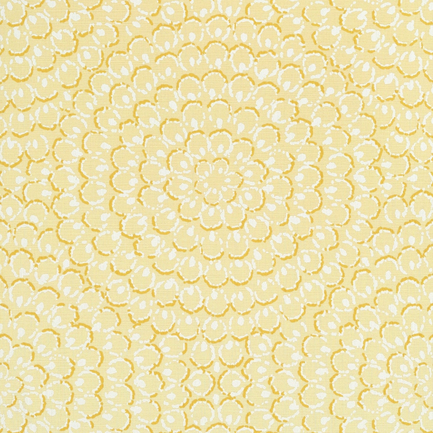 Aster Wallpaper - Yellow - Thibaut - T4032 - Premier Wallcovering