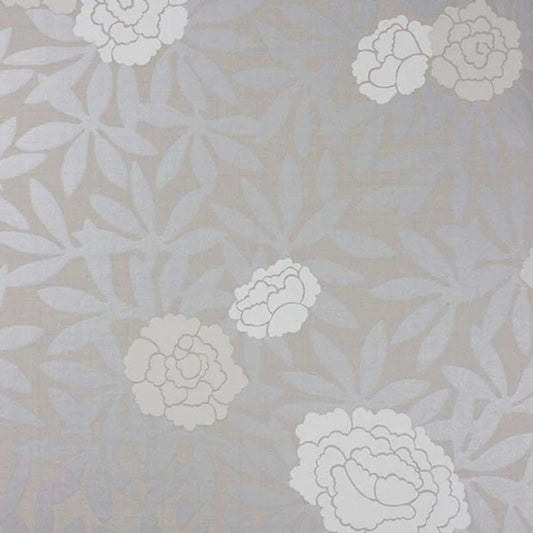Asuka Wallpaper - Beige - Osborne & Little - W5220-06 - Premier Wallcovering