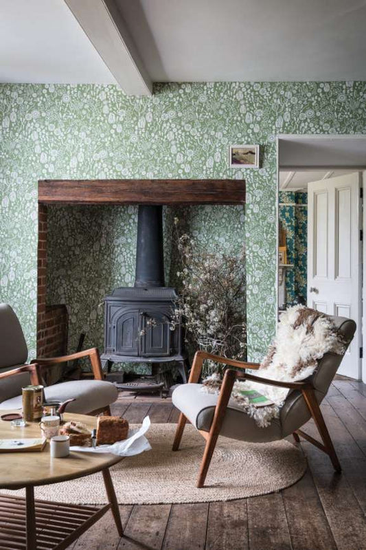 Atacama Wallpaper - Sugar Bag Light - 5808 - Farrow & Ball - Premier Wallcovering