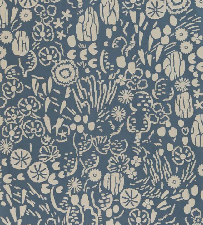 Atacama Wallpaper - Stiffkey Blue - 5806 - Farrow & Ball - Premier Wallcovering