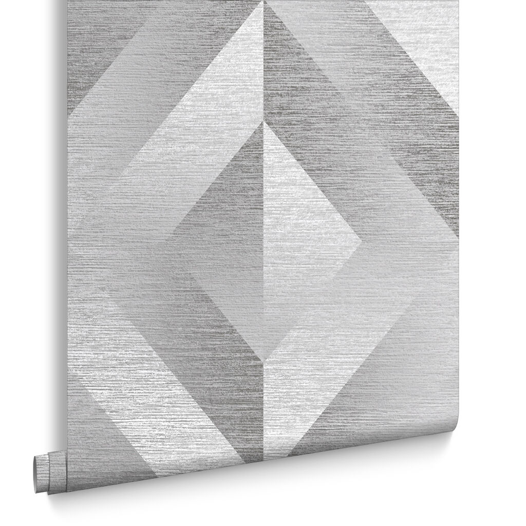 Atelier Geo Wallpaper - Slate - Graham & Brown - 107865 - Premier Wallcovering