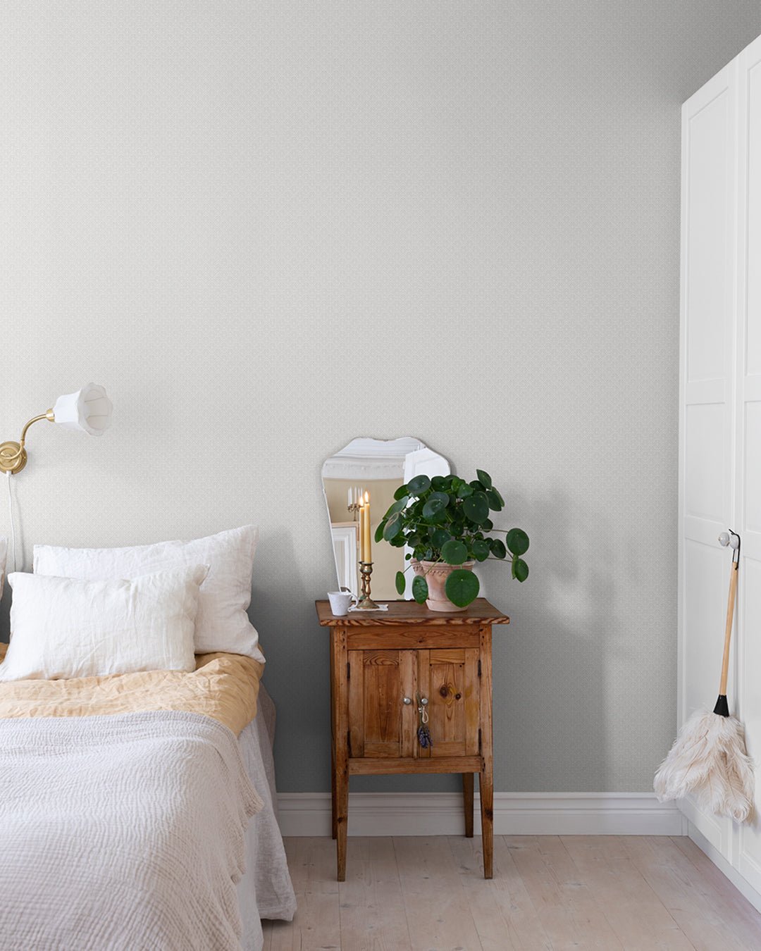 Athena Wallpaper - Gray - Midbec - 15914 - Premier Wallcovering