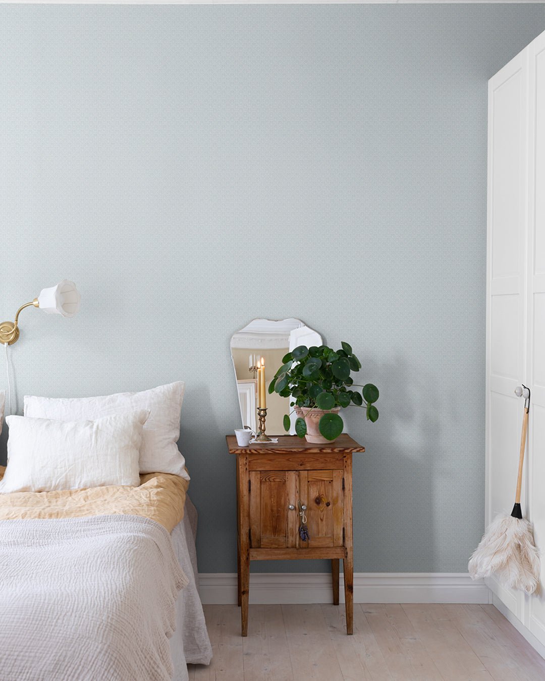 Athena Wallpaper - Blue - Midbec - 15918 - Premier Wallcovering