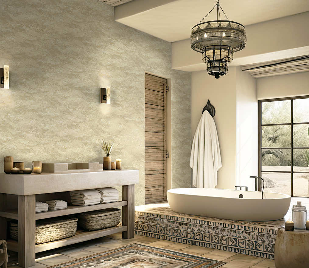 Atlas Wallpaper - Sand - Holden Décor - 66070 - Premier Wallcovering