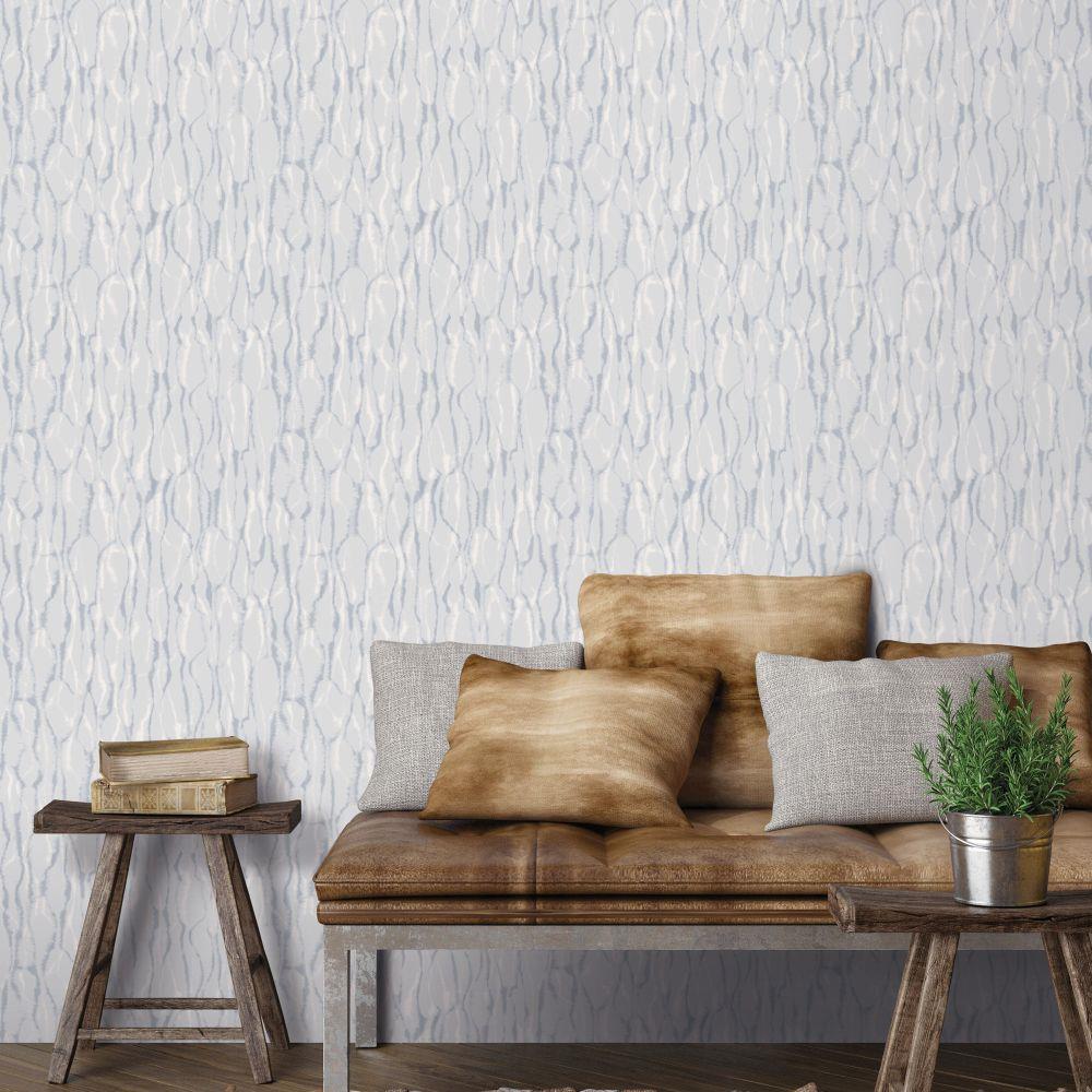 Atmosphere Drizzle Wallpaper - Grey - Galerie - G78241 - Premier Wallcovering