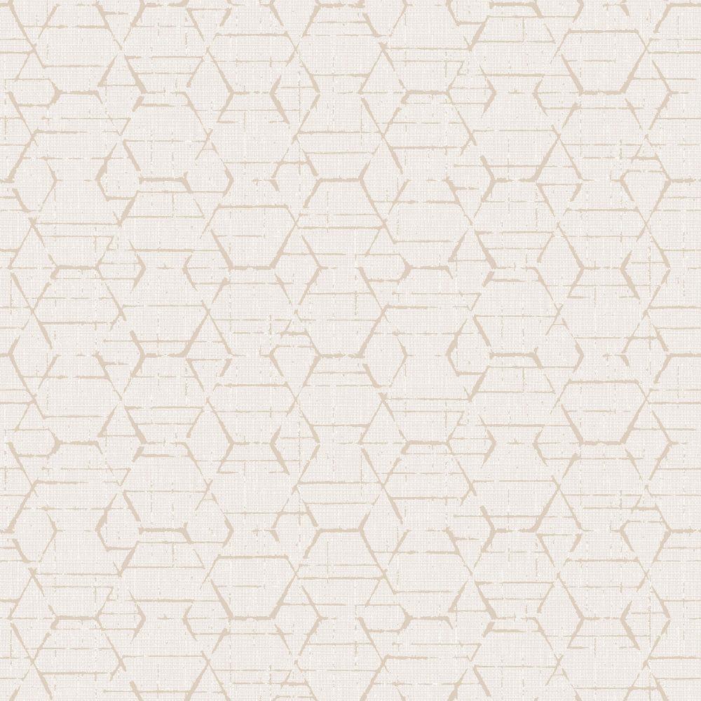 Atmosphere Hextex Wallpaper - Taupe - Galerie - G78250 - Premier Wallcovering