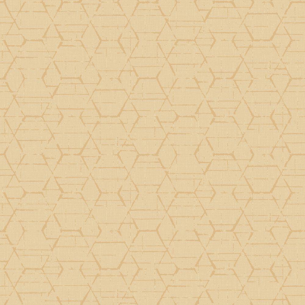Atmosphere Hextex Wallpaper - Ochre / Gold - Galerie - G78249 - Premier Wallcovering