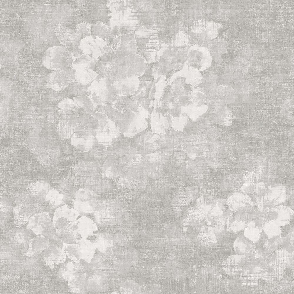Atmosphere Mystic Floral Wallpaper - Grey - Galerie - G78260 - Premier Wallcovering
