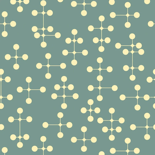 Atomic Dream Wallpaper - Seas the Day & Buttercream - Lust Home - LH900571 - Premier Wallcovering