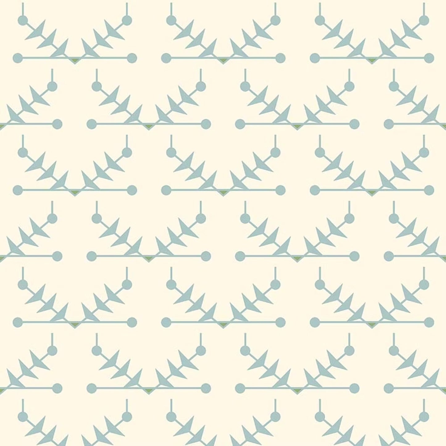 Atomic Trellis Wallpaper - Light Blue - Ottoline - W/AT/101/3 - Premier Wallcovering