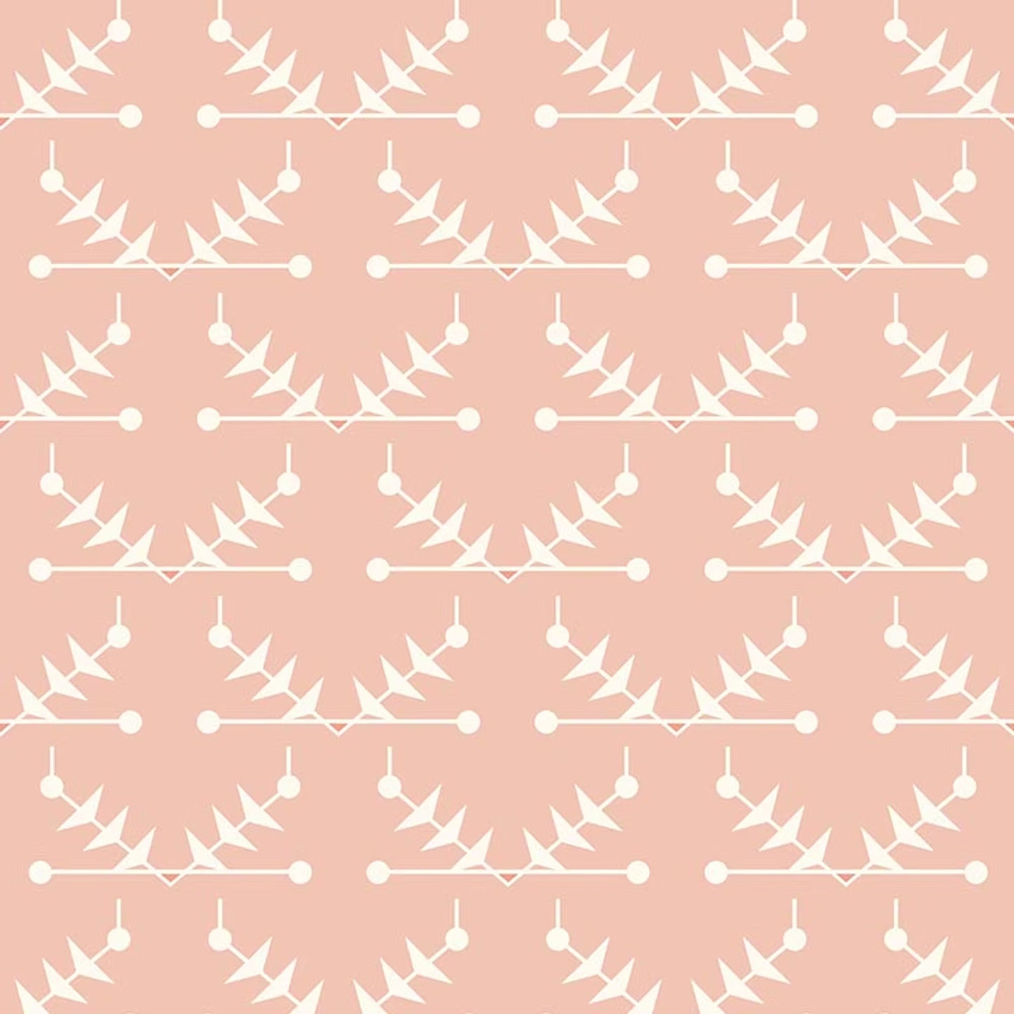 Atomic Trellis Wallpaper - Pink - Ottoline - W/AT/101/4 - Premier Wallcovering