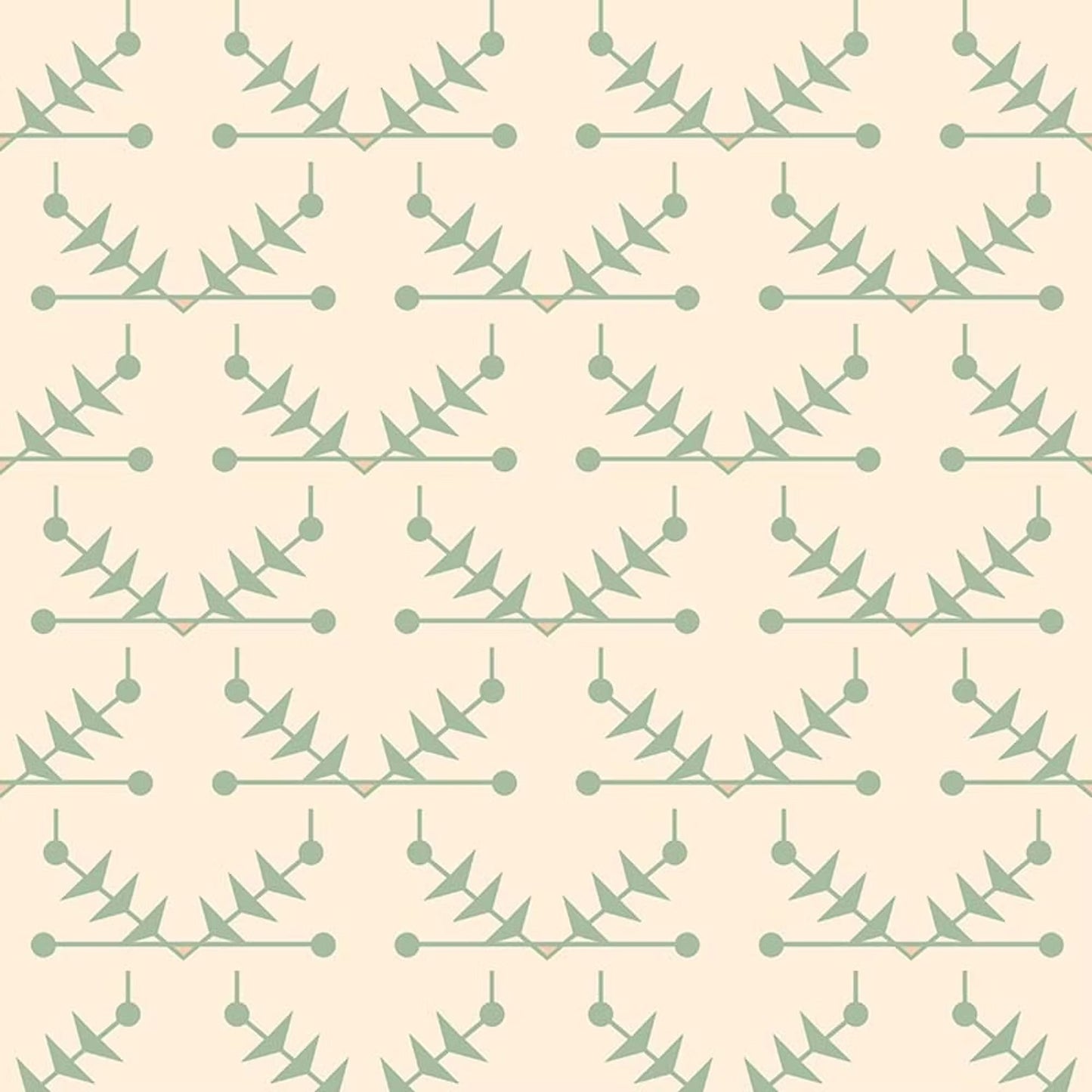 Atomic Trellis Wallpaper - Soft Sage - Ottoline - W/AT/101/2 - Premier Wallcovering