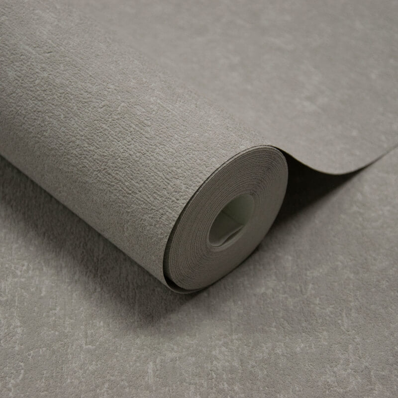 Attitude Casper Plain Texture Wallpaper - Charcoal - Grandeco - A65606 - Premier Wallcovering