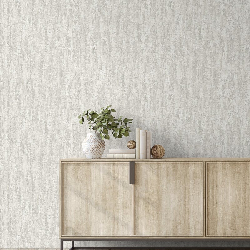Attitude Rocks Concrete Effect Wallpaper - Grey - Grandeco - A66901 - Premier Wallcovering