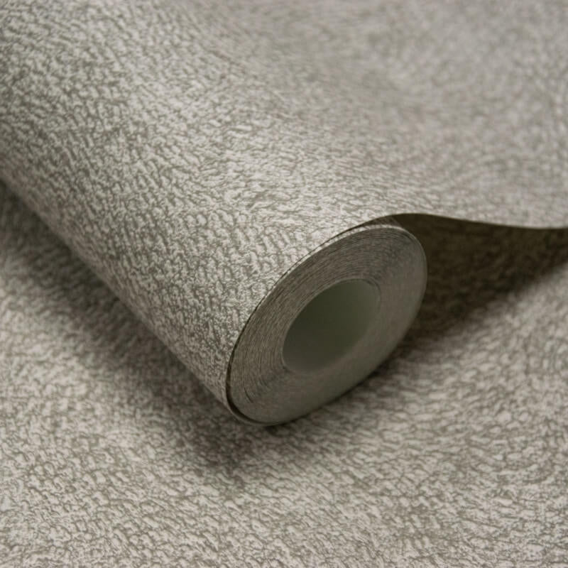Attitude Santiago Plain Texture Wallpaper - Charcoal - Grandeco - A67003 - Premier Wallcovering