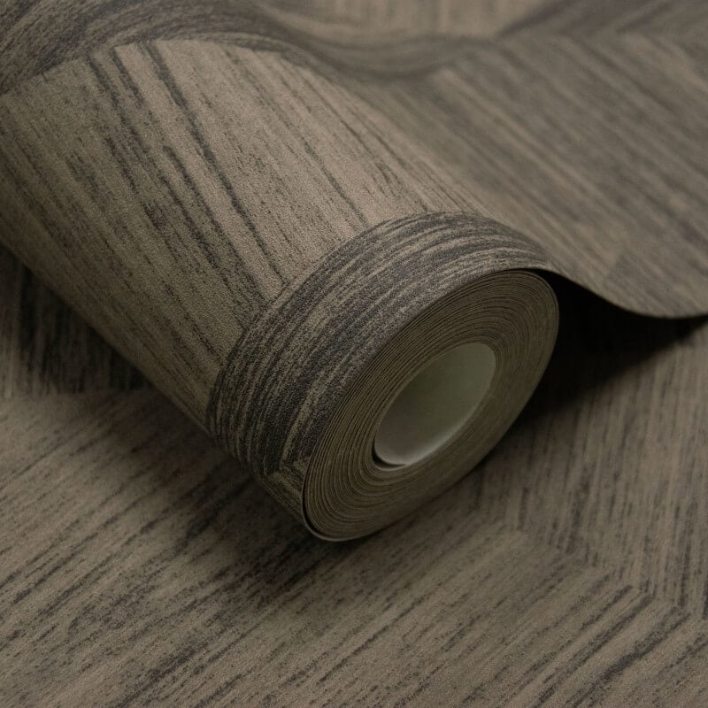 Attitude Talenso Geometric Wallpaper - Charcoal - Grandeco - A66603 - Premier Wallcovering