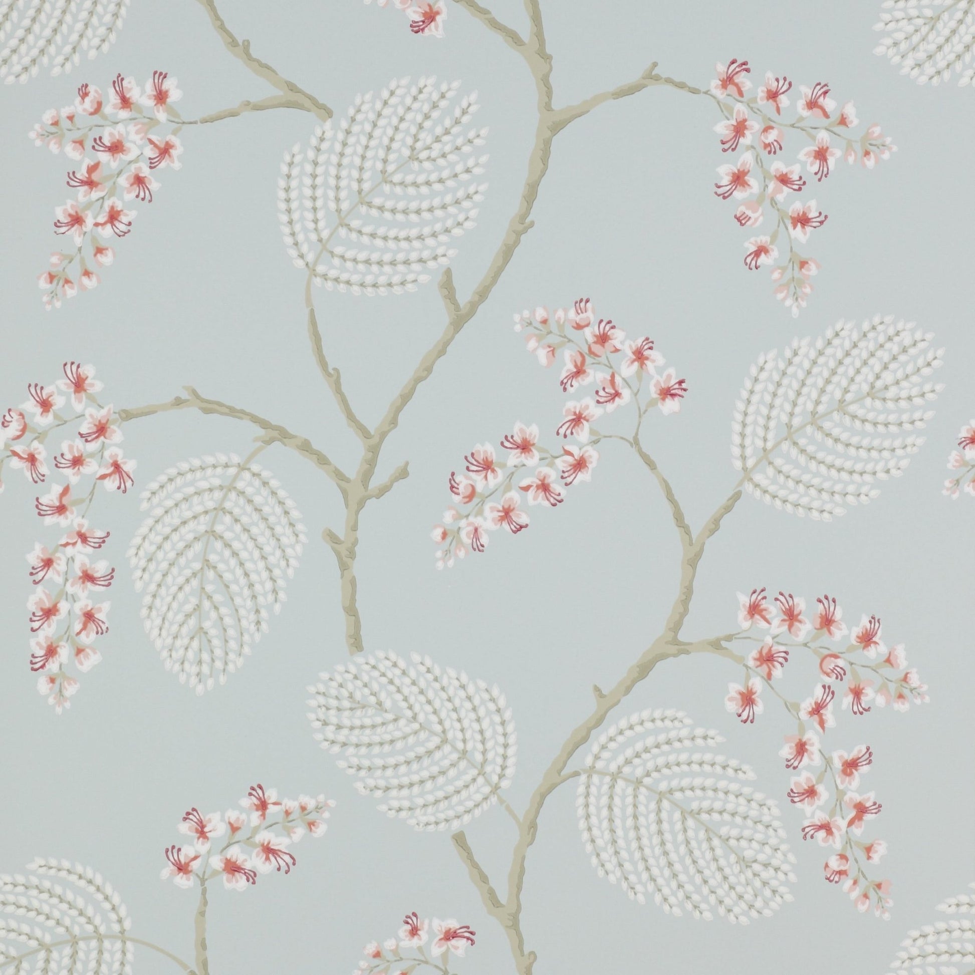 Atwood Wallpaper - Old Blue - Colefax & Fowler - 07141/01 - Premier Wallcovering