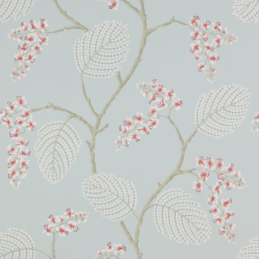 Atwood Wallpaper - Old Blue - Colefax & Fowler - 07141/01 - Premier Wallcovering