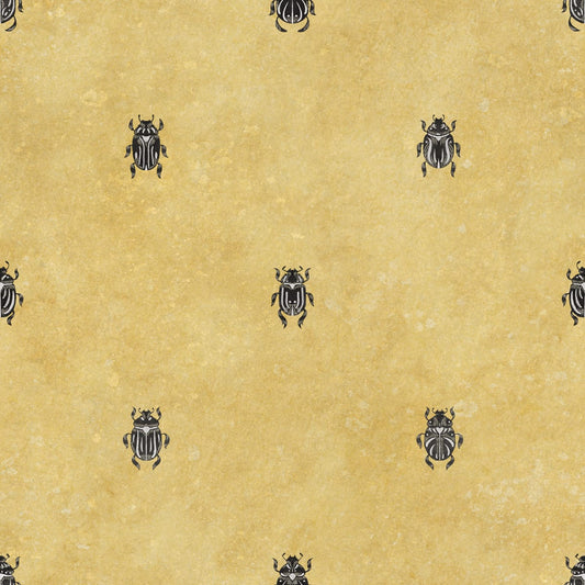 Audrey Wallpaper - Honey - Sandberg - S10450 - Premier Wallcovering