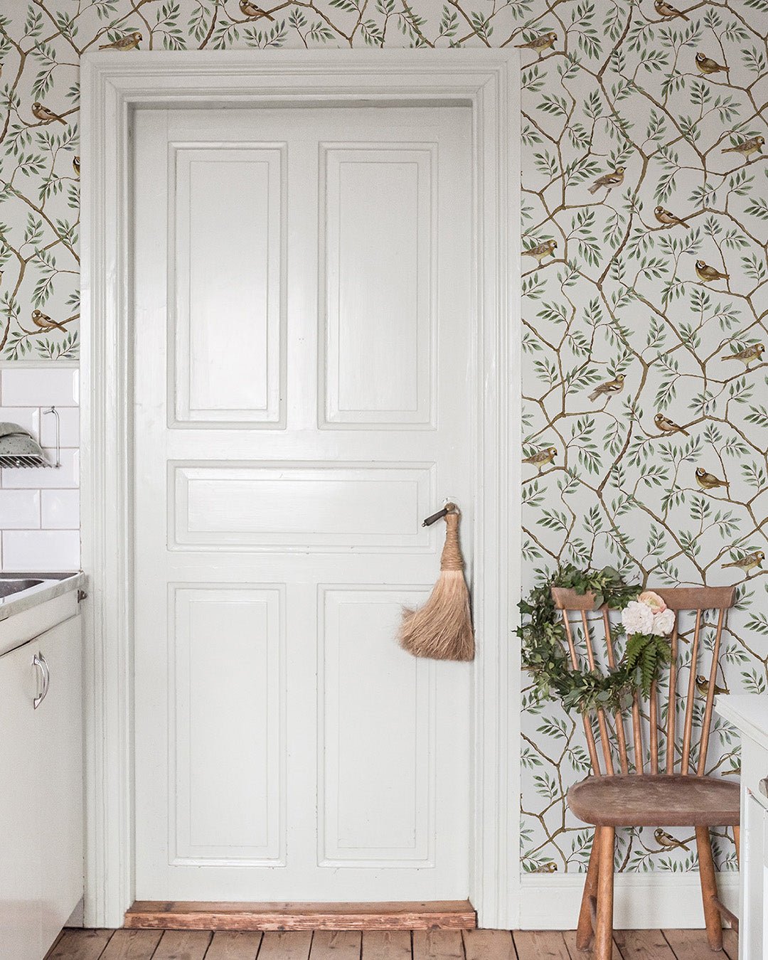 August Wallpaper - Green - Midbec - 27017 - Premier Wallcovering