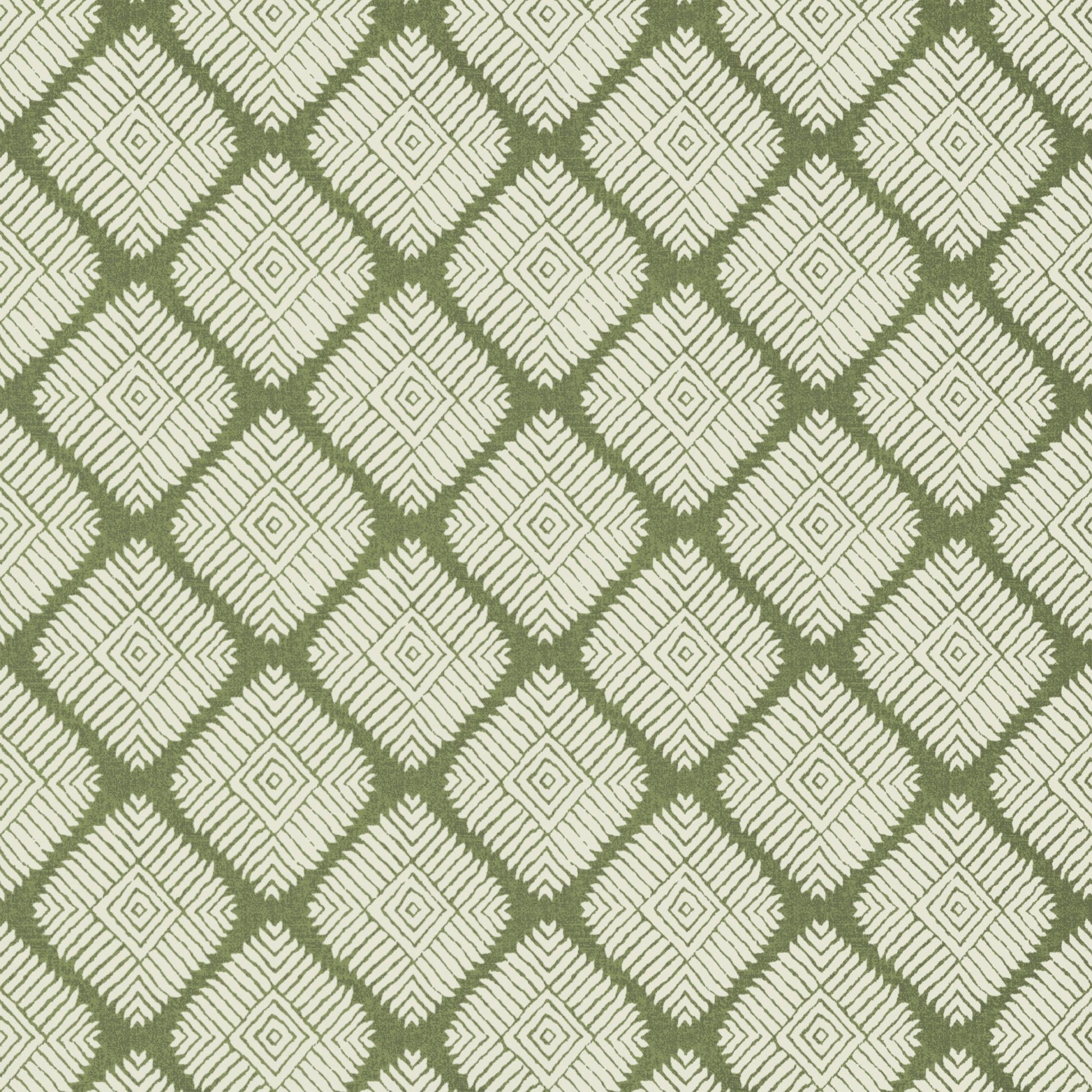 Austin Diamond Wallpaper - Green - Thibaut - T13247 - Premier Wallcovering