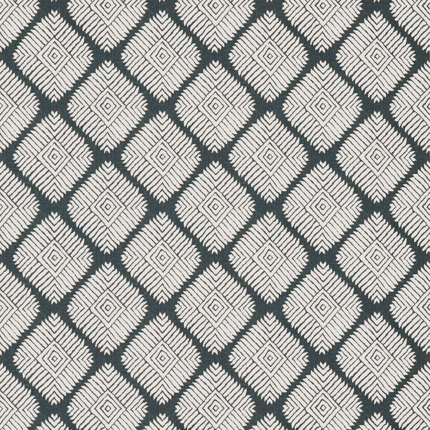 Austin Diamond Wallpaper - Black - Thibaut - T13250 - Premier Wallcovering