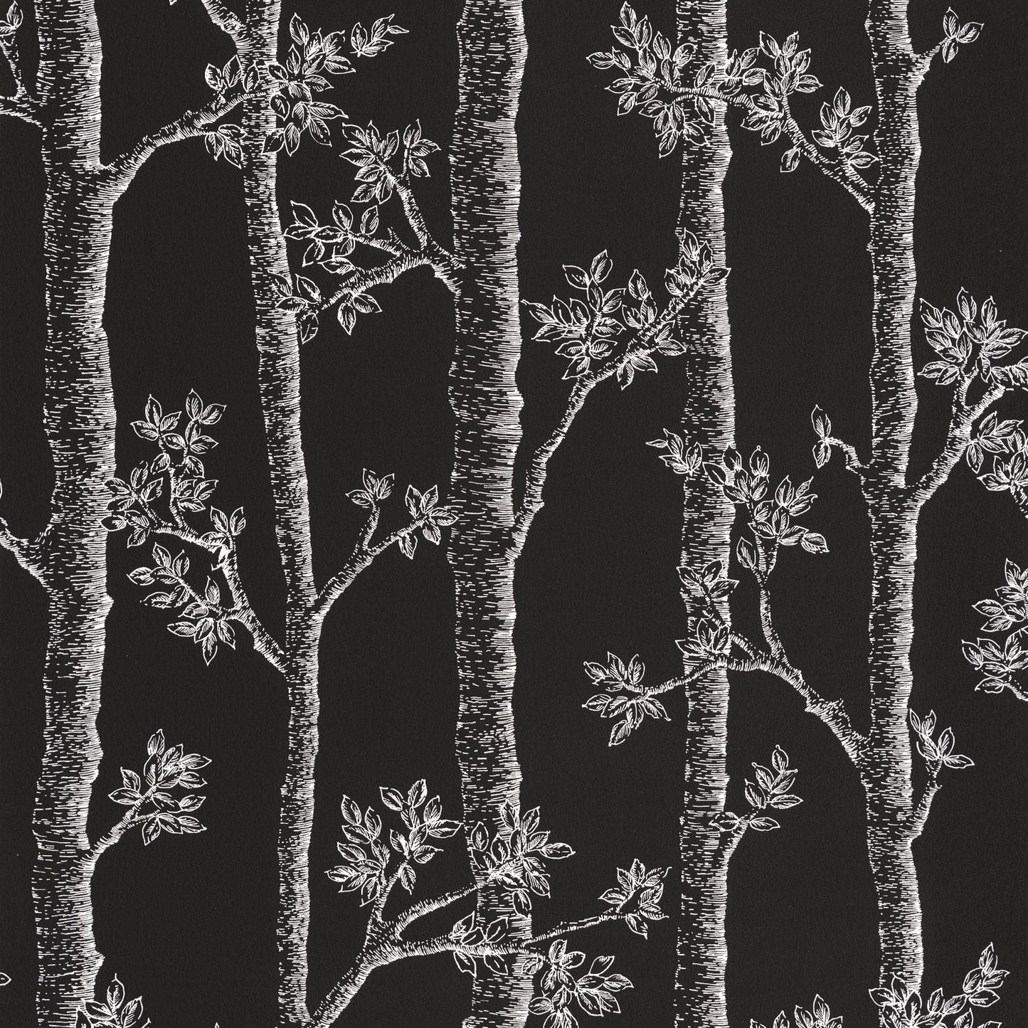 Automne Wallpaper - Noir - Caselio - 106129090 - Premier Wallcovering