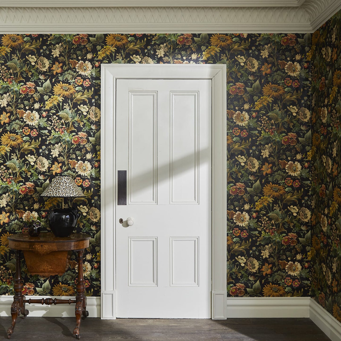 Avalon Wallpaper - Noir - House of Hackney - 1 - WA - AVA - DI - NOI - XXX - Premier Wallcovering