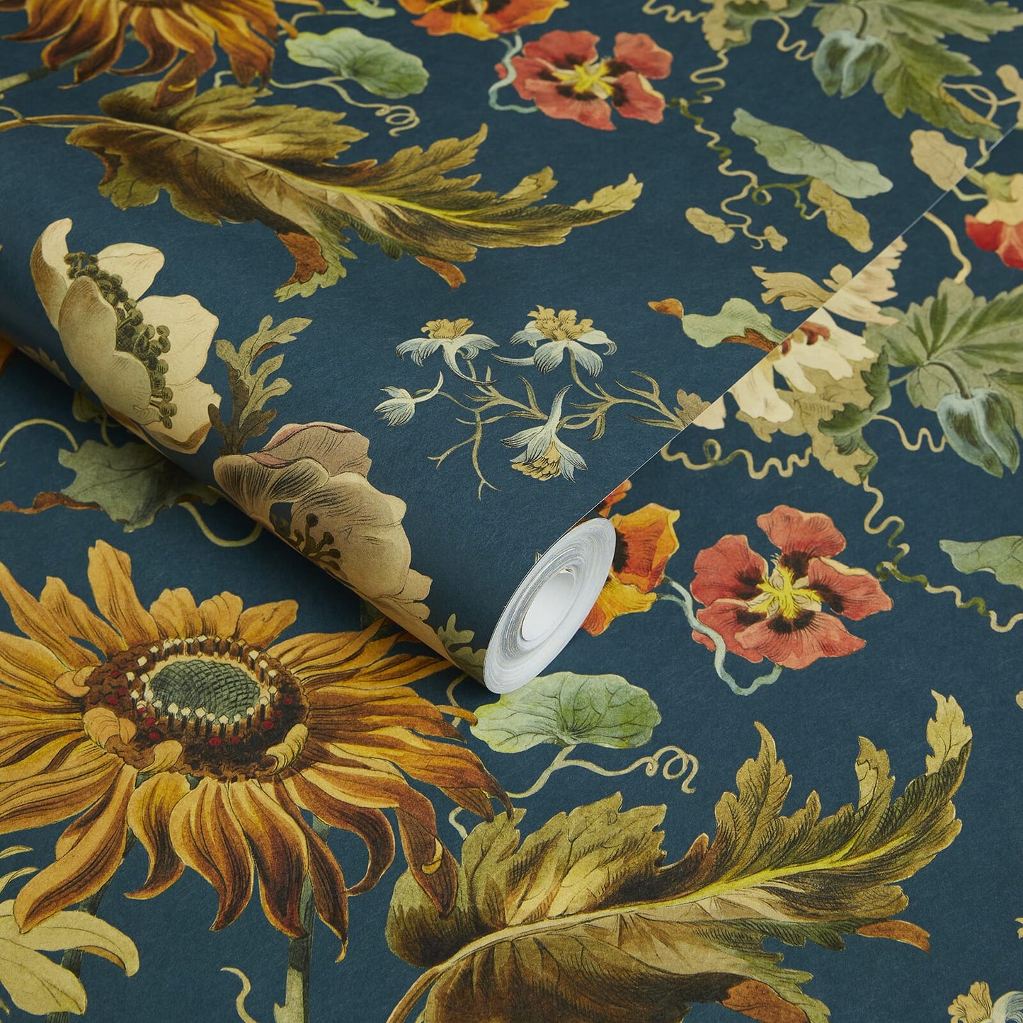 Avalon Wallpaper - Petrol - House of Hackney - 1 - WA - AVA - DI - PET - XXX - Premier Wallcovering