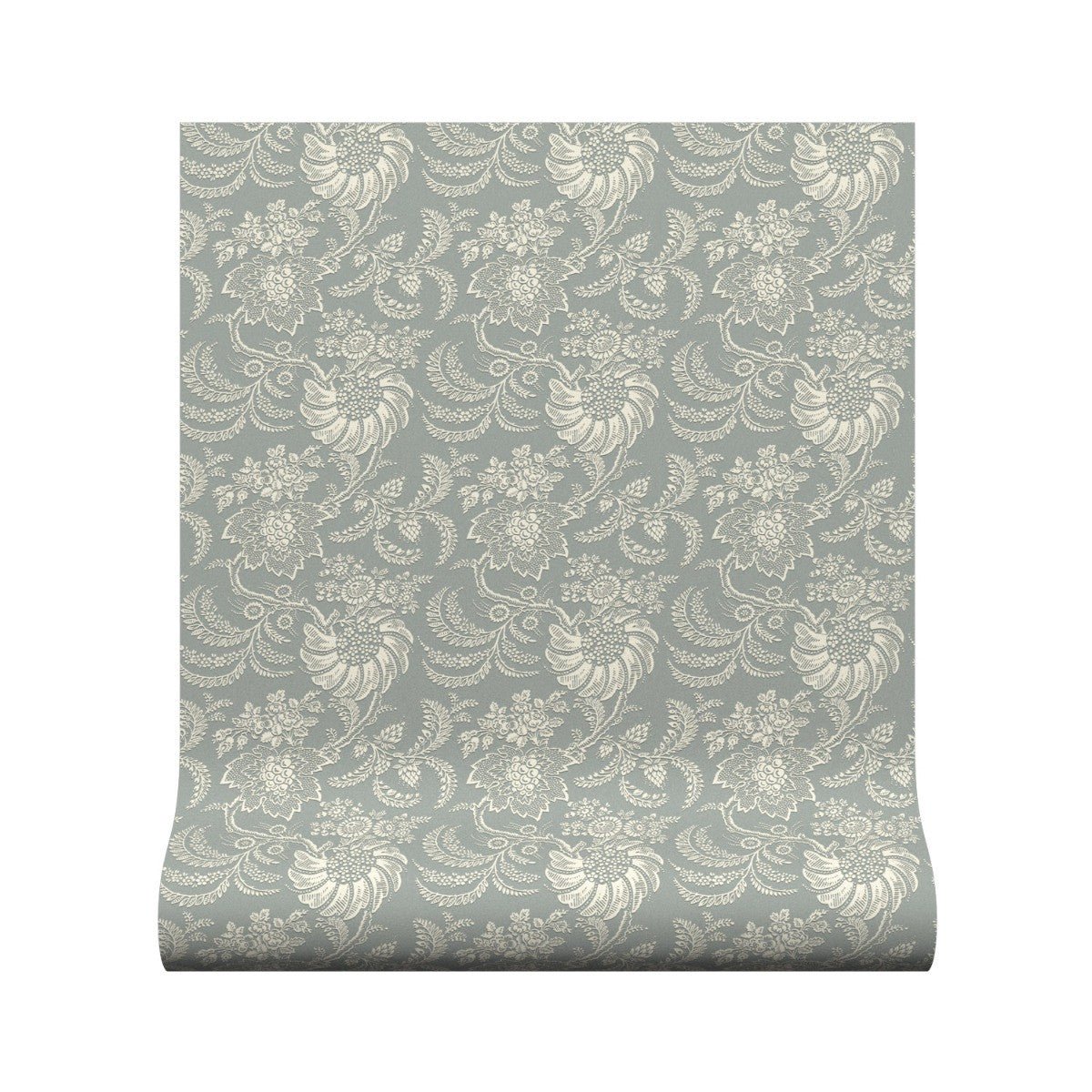 Avignon Wallpaper - French Grey - Warner House - Premier Wallcovering