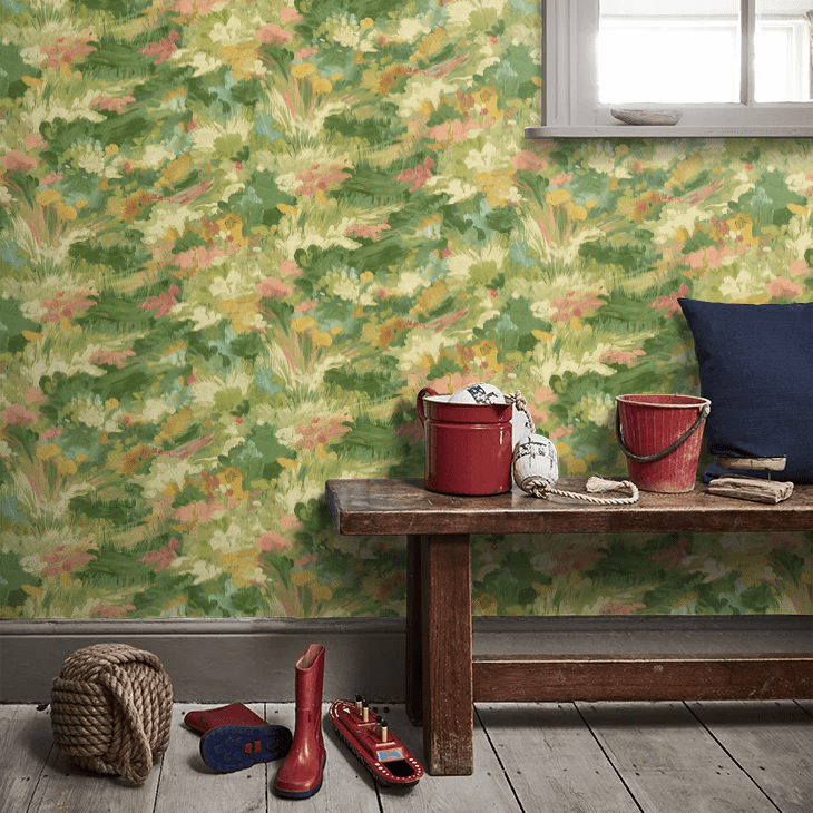 Awaken Wallpaper - Meadow Mist - Ohpopsi - FRA50139W - Premier Wallcovering