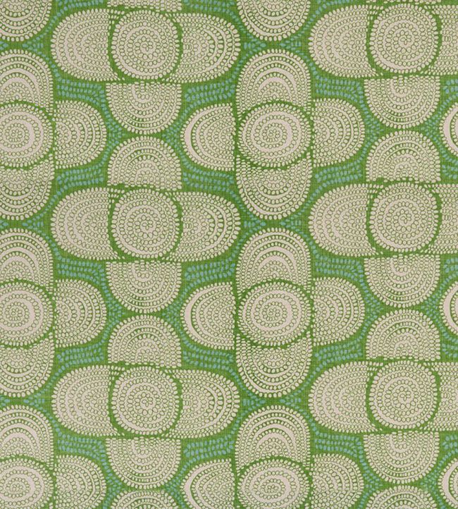 Azteque Fabric - Green - Christopher Farr Cloth - CF131 - 02 - Premier Wallcovering