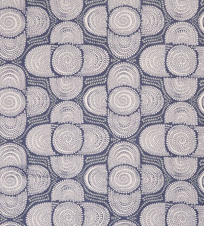Azteque Fabric - Indigo - Christopher Farr Cloth - CF131 - 04 - Premier Wallcovering